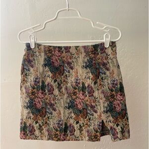 COPY - wild fable M Floral Miniskirt